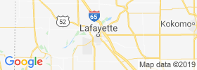 Lafayette map